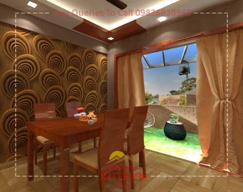 dining room interior design kolkata